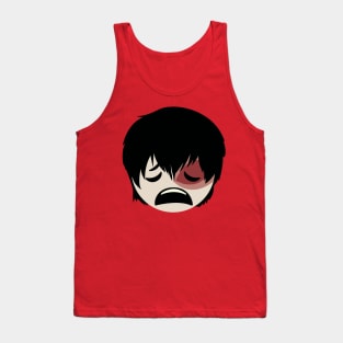 Weary Face Zuko emoji Tank Top